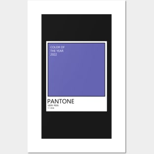 VERY PERI PANTONE Posters and Art